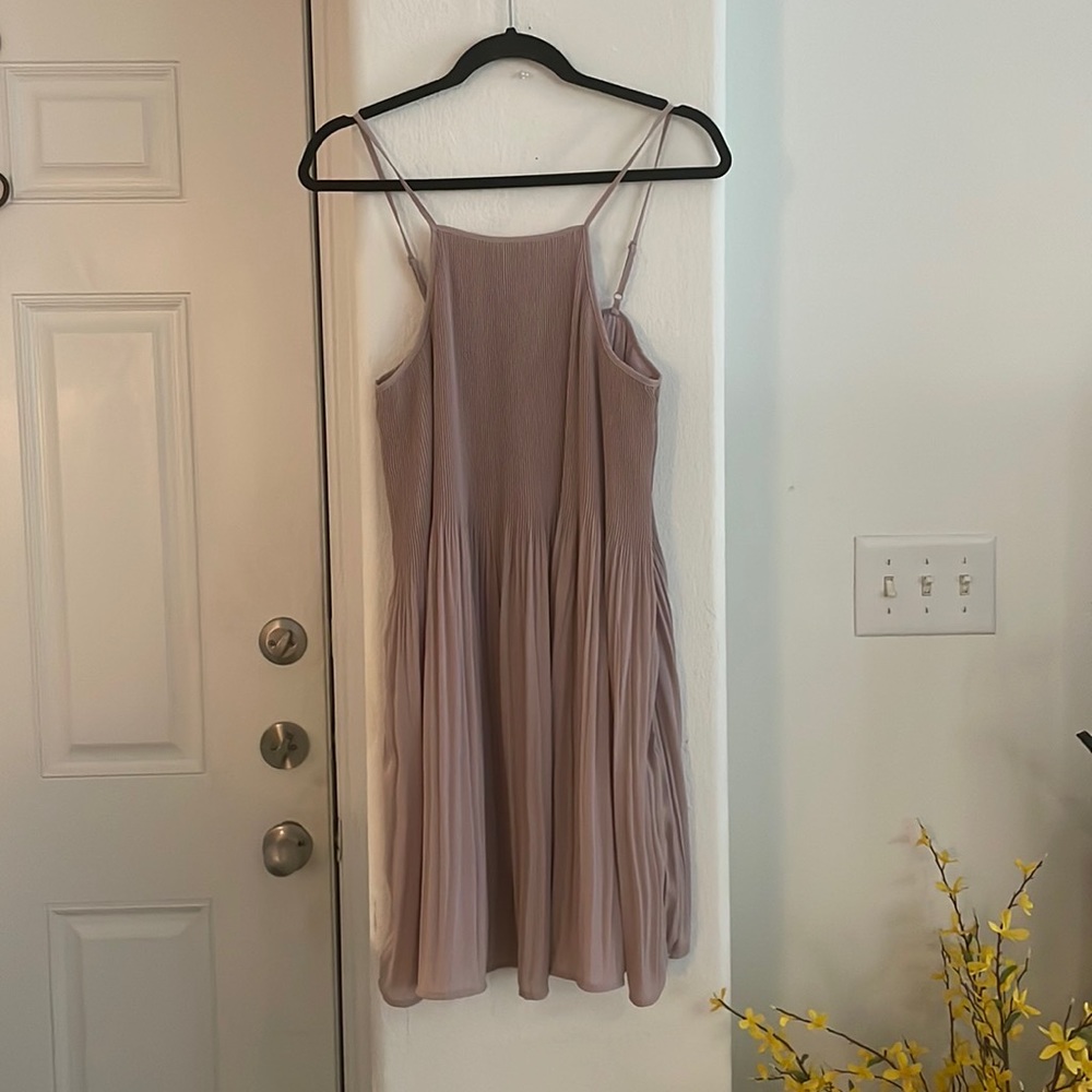 Glamorous Pleated Dress Size L